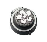 Bouton de fermeture en laiton durable avec motif floral gravé pour appareil photo XT30 A7C2 Améliore la stabilité de la prise en main Accessoires de caméra