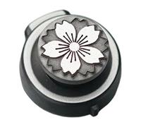 Bouton de fermeture en laiton durable avec motif floral gravé pour appareil photo XT30 A7C2 Améliore la stabilité de la prise en main Accessoires de caméra