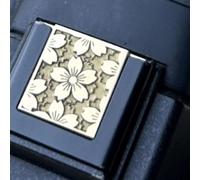 Bouton de fermeture en laiton durable avec motif floral gravé pour appareil photo XT30 A7C2 Améliore la stabilité de la prise en main Accessoires de caméra