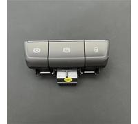 Bouton de frein à main de stationnement compatible avec Skoda pour Superb 3 2016 2017 2018 Frein à main électronique Interrupteur de frein de stationnement Interrupteur d'arrêt du moteur 3V0927225B