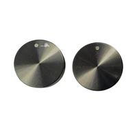 Bouton de Gaz Lot de 2 boutons de commande for cuisinière à gaz, 6 mm et 8 mm, noir(Black 8mm 45)