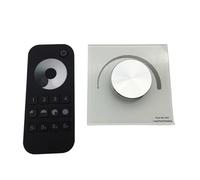 Bouton de gradation tactile DC12-24V, variateur PWM 3x4A, télécommande couleur unique, panneau de gradation LED T1-K(T1 K R1 remote control)