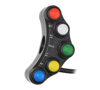Bouton De Guidon Multifonctionnel 7 En 1, Commande De Moto, Barre De Poignée D'arrêt Et De Démarrage Guidon Moto Marche Phare Interrupteur