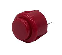 Bouton de Jeu Arcade Clipsable 24 mm Qualité Standard Couleur: Rouge Retro Gaming Bartop Jeux Vidéo