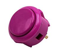 Bouton de Jeu Arcade Clipsable SANWA OBSF-30 Couleur: Violet Retro Gaming Bartop Jeux Vidéo