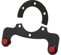 Bouton de klaxon au volant,Bouton de klaxon externe,Bouton de klaxon en fibre de carbone,Kits de boutons de klaxon externes,Accessoire modifié pour voiture