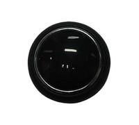 Bouton de klaxon "Standard" Noir pour Volkswagen Coccinelle 60 ->71"