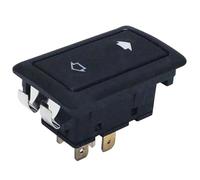 Bouton de lève-vitre Bouton De Commutation Fenêtre Électrique Voiture Couvercle Universel 6 Broches 12-24v Contrôleur Puissance Interrupteur À Bascule Pièces Rechange