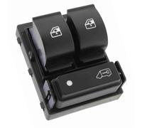 Bouton de lève-vitre compatible pour Fiat Ducato III, Peugeot Boxer et Citroën Jumper - commandes des vitres électriques + ouverture du hayon - OEM 735487419, 6490X8