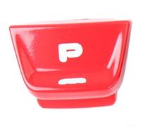 Bouton de levier de vitesse pour Porsche pour Cayenne 2018 2023 Pièce de rechange pour console centrale avec matériau amélioré et design renforcé pour une performance durable (rouge)
