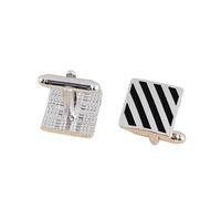 Bouton De Manchette 1Pair Men's Vintage Tone Twist Cuff Links Wedding Cuff Links(Color 01)