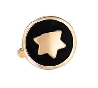 Bouton de Manchette Accessoires for hommes boutons de manchette ronds hexagonaux en forme d'étoile noir blanc chemise manchettes d'affaires for hommes goujons de manches(Sliver)