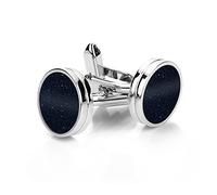 Bouton de Manchette Homme Classiques en Acier Inoxydable Chemise de Smoking Boutons de Manchette pour Homme Chemise Etoile Noire Accessoires Business Groom Mariage Boutons de Manchette de Luxe