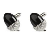 Bouton de manchette - Simon Carter - Acorn ONYX - Homme - Noir