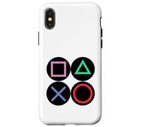 Bouton de Manette Gamer Graphique Jeu Vidéo Cadeau Garçon Coque pour iPhone X/XS