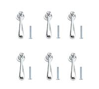 Bouton De Meuble 6 Pièces Poignée De Garde-Robe En Alliage De Zinc Monotrou Pendentif Poignée Armoire Porte Armoire Tiroir Bouton Goutte D'Eau Luo Couleur 70 * 18mm