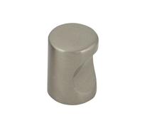 Bouton de meuble à encoche - en inox - 15 mm CADAP