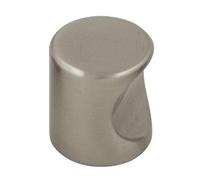 Bouton de meuble à encoche - en inox - 25 mm CADAP