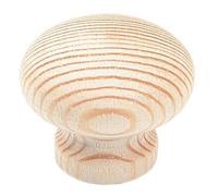 BOUTON DE MEUBLE CONTEMPORAIN EN PIN D40 7240 BOIS BRUT PONCE HT33