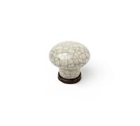 Bouton de meuble - Rei - MOD.818 - Porcelaine - 30 mm - Lot de 2 unités