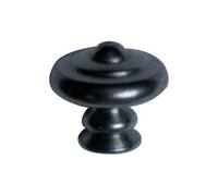 Bouton de meuble rustique boule n°24 acier poli diamètre 30mm - - 24A301