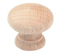Bouton de meuble univers en bois brut poncé HT33 CADAP - bois de hêtre - 7140/1S
