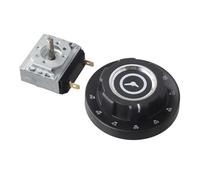 Bouton de minuterie for four à micro-ondes, 30/60/90/120min, interrupteur mécanique avec cloche, minuterie de retard AC250V 16A, contrôleur de temps(90 minute)