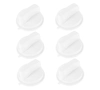 Bouton de Minuterie Micro-ondes, Lot de 6, Blanc