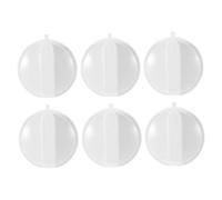 Bouton de Minuterie Micro-ondes, Lot de 6 Pièces Blanc | Plastique, Usage Facile et Nettoyage Simple, Compatibilité Large, pour Four à Micro-ondes et Cuisinière
