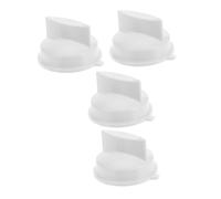 Bouton de Minuterie pour Micro-ondes, Lot de 4, Plastique Blanc