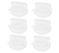 Bouton de Minuterie pour Micro-ondes, Poignée, Lot de 6, Blanc