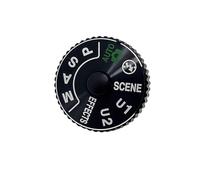 Bouton De Mode De Fonction avec Molette Rotative for Capot Supérieur Nikon D750/D7500 - Pièce De Rechange Compatible