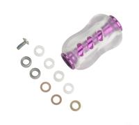 Bouton de moulinet de pêche - Poignée ergonomique légère de 9 g avec motif gourde et arête de poisson, roulements de précision CNC, construction TPE/PMMA, compatible avec les moulinets Shimano/Daiwa