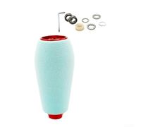 Bouton de moulinet de pêche pour DRT MK1 pour Daiwa Tatula pour Metanium pour Curado, pour EVA Baitcasting Poignée avec roulements Violet 50,8 x 23,3 mm (1 ensemble rouge)