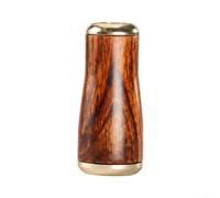 Bouton de moulinet en bois étanche 3,88 cm pour moulinet de lancer | If chinois rare, bois de rose ronce, options Hainan Huanghuali, motifs de grains naturels distincts, mise à niveau esthétique