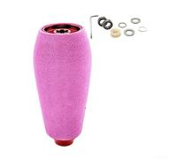 Bouton de moulinet en EVA pour moulinet Daiwa en forme de goutte d'eau DRT, bras à bascule modifié pour gros poissons CQ200 Spider 300 (1 ensemble rouge)