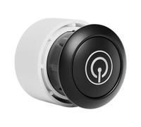 Bouton de placard en alliage de zinc avec fonction phosphorescente, mécanisme push-to-open pour un accès facile, construction durable pour tiroirs et meubles, noir