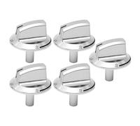 Bouton de poêle - 5 pièces de pièce de brûleur, boutons de poêle universels | Bouton de remplacement pour four électrique portable, boutons de commande de brûleur de surfece de table de cuisson, rempl