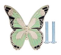 Bouton de poignée de porte moderne et innovant en alliage de zinc, bouton de traction pour armoire, tiroir, garde-robe, design durable et élégant, goût haut de gamme, matériel de (3777-32 light green