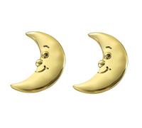 Bouton De Porte 2 Pièces Chambre D'Enfant Armoire Porte Poignée Étoile Lune Nuage Tiroir Monotrou Petite Poignée, Lune