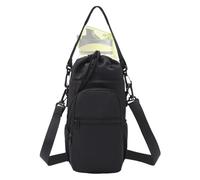 Bouton De Porte De Bouteilles - Porte De Ballon 9,8 x 3,9 x 9,8 in, Sacs Pour Tasses D'eau Compactes, Harnais Avec Sac À Dos Épaule Isolé Avec Poignée | Randonnée Trekking Cycling Picnic Beach Running