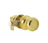 Bouton de porte de passage Probrico en laiton poli, poign es de porte int rieures pour couloir/placard, serrure sans cl , 1 paquet