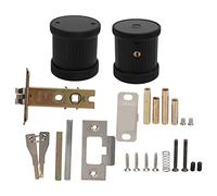 Bouton de porte intelligent Empreinte digitale Mot de passe Verrouillage du clavier Contrôle Bluetooth APP Écran tactile Sans fil Alliage de zinc Noir pour la sécurité domestique