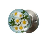 Bouton de porte vintage - Poignée intérieure décorative avec serrure de confidentialité - Quincaillerie élégante pour salle de bain, placard, toilettes, maison, entrée de magasin, design élégant au