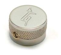 Bouton de potentiomètre Gretsch Electromatic finition chrome avec logo G
