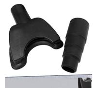 Bouton de poussière à vide avec couvercle en poudre d'un trou-Fixation universelle pour la coupe sans poussière | Collecteur de poussière pour bois, carrelage, cloison sèche, convient en mai