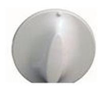 Bouton de programmateur blanc pour lave linge