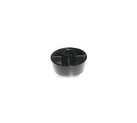 Bouton de programmateur noir pour four