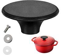 Bouton de rechange pour four hollandais compatible avec le Creuset - Poignée de rechange pour cocotte Lodge, Aldi et autres fours hollandais en fonte émaillée (lot de 1)