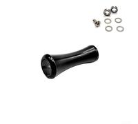 Bouton de rechange pour moulinets Daiwa et lance-appâts, y compris pour Steez RYOGA pour NASCI Construction en aluminium CNC avec amélioration de la prise en main (1 ensemble noir)